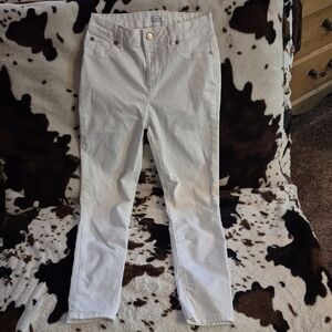 LASCANA White Skinny Jeans with Classic Fit